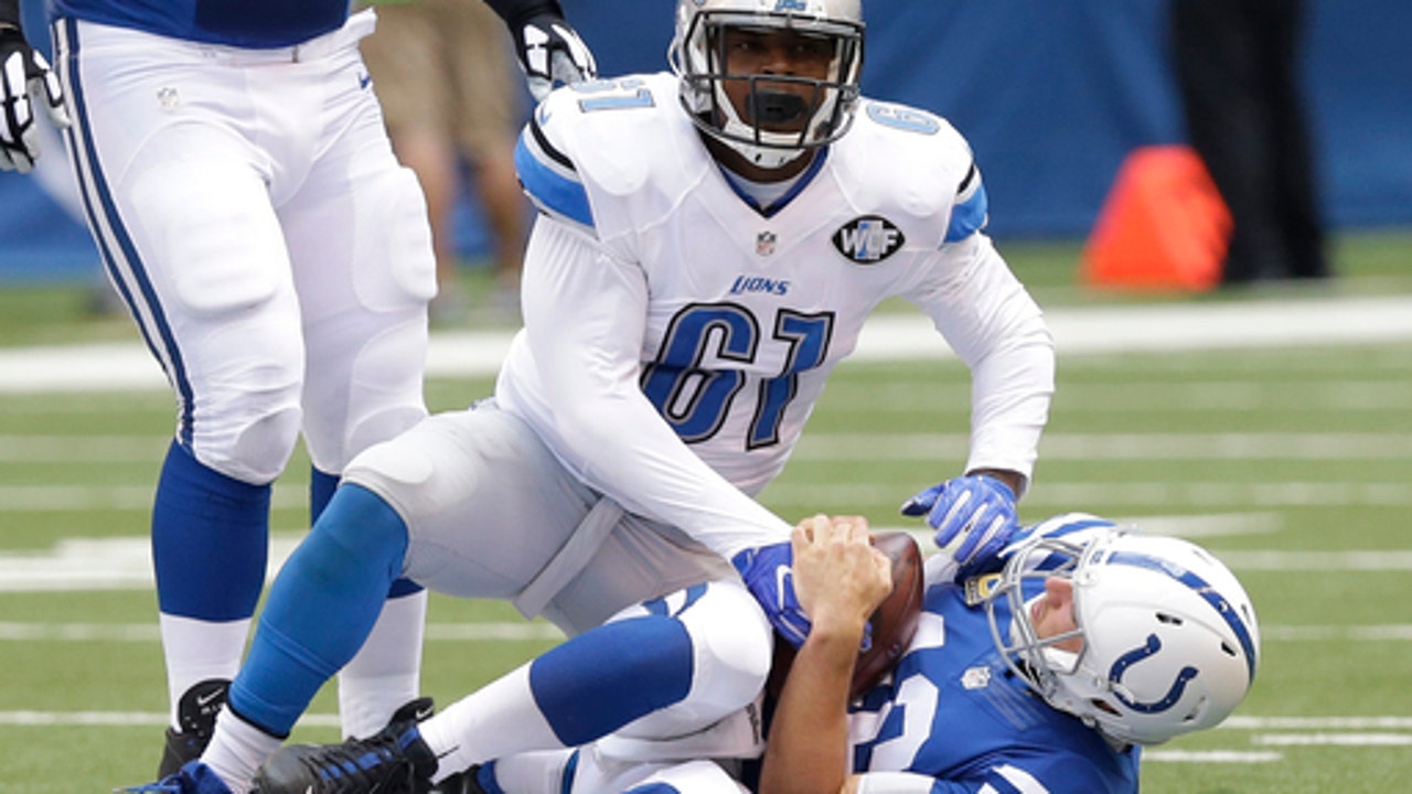 Hyder hopes to keep racking up surprising sacks for Lions